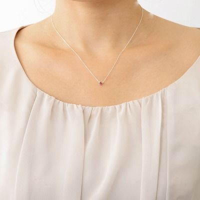 シルバーネックレス