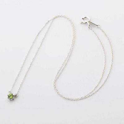 シルバーネックレス