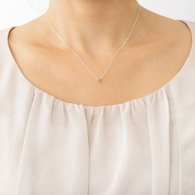 シルバーネックレス