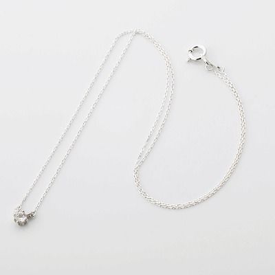 シルバーネックレス