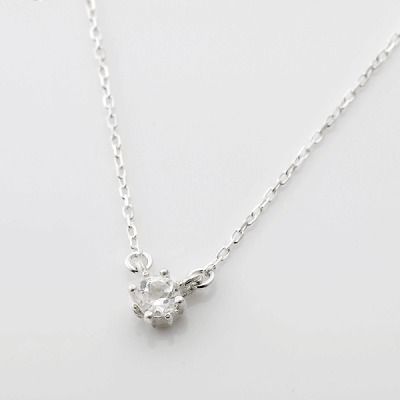 シルバーネックレス