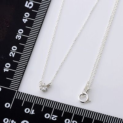 シルバーネックレス