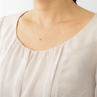 シルバーネックレス