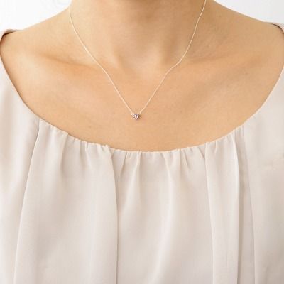 シルバーネックレス