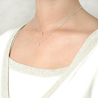 シルバーネックレス