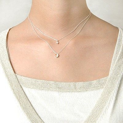 シルバーネックレス