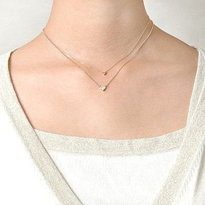 シルバーネックレス