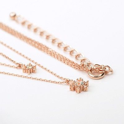 シルバーネックレス