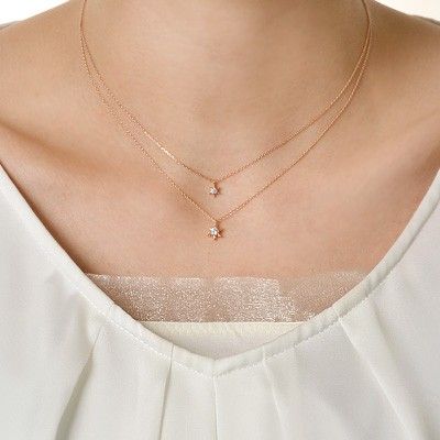 シルバーネックレス