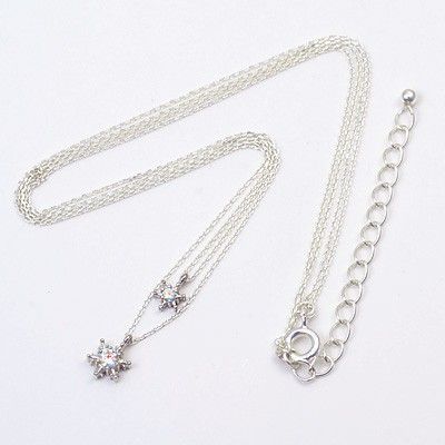 シルバーネックレス