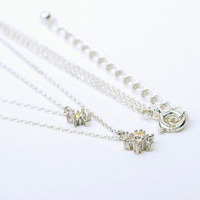 シルバーネックレス