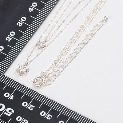 シルバーネックレス