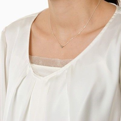 シルバーネックレス