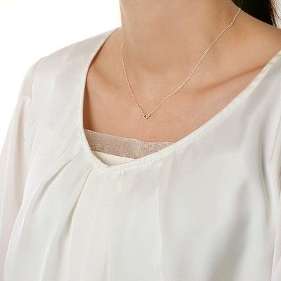 シルバーネックレス