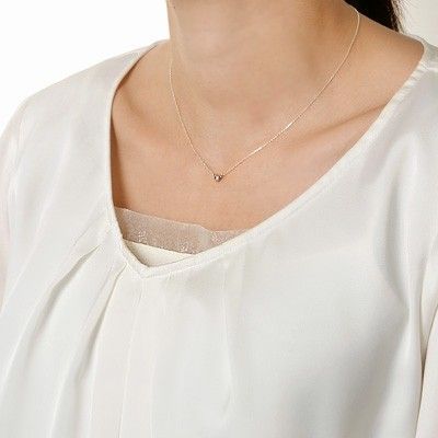 シルバーネックレス