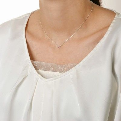 シルバーネックレス