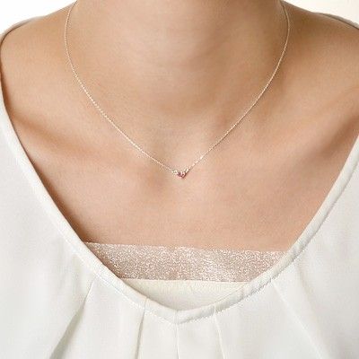 シルバーネックレス