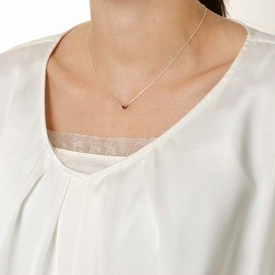 シルバーネックレス