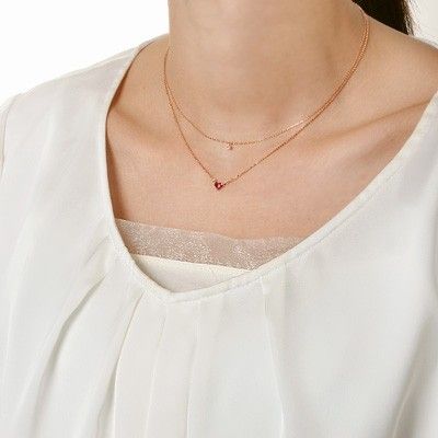 シルバーネックレス