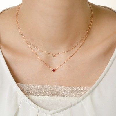 シルバーネックレス