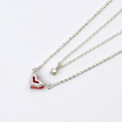 シルバーネックレス