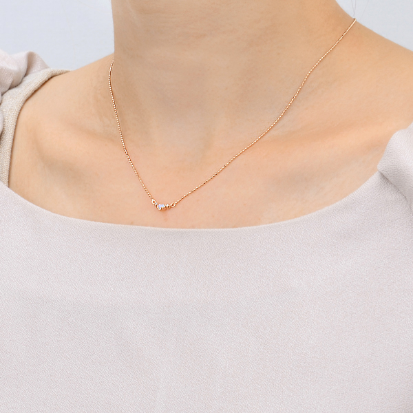 シルバーネックレス