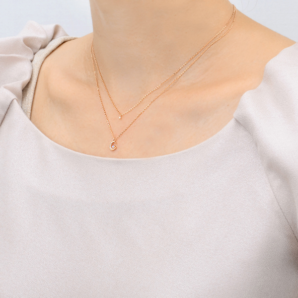 シルバーネックレス