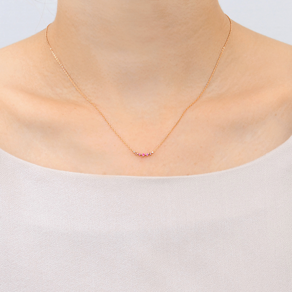 シルバーネックレス