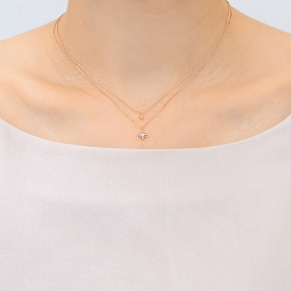 シルバーネックレス