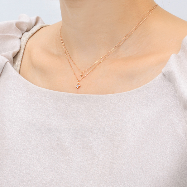 シルバーネックレス