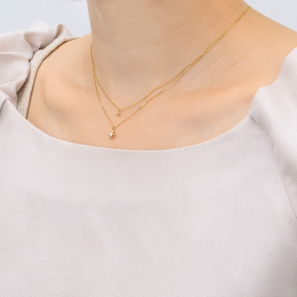 シルバーネックレス