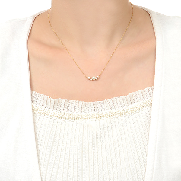 シルバーネックレス