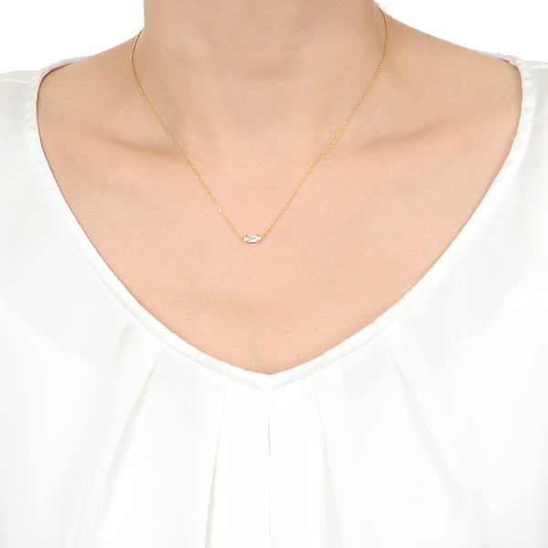 シルバーネックレス