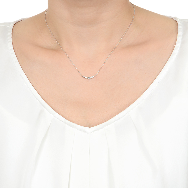 シルバーネックレス