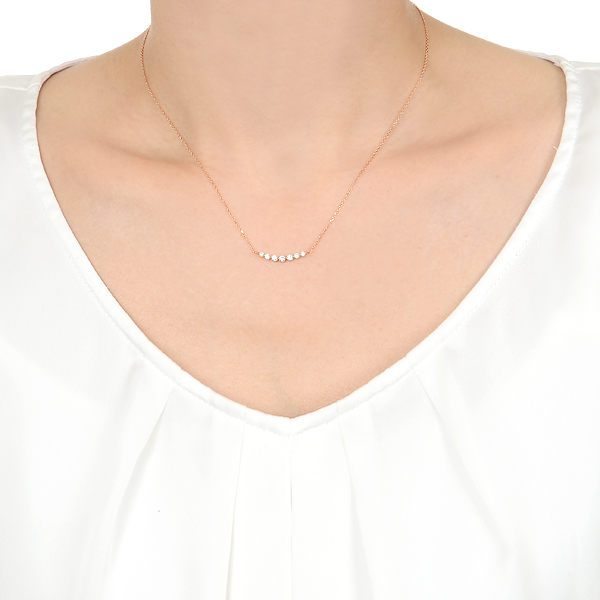 シルバーネックレス