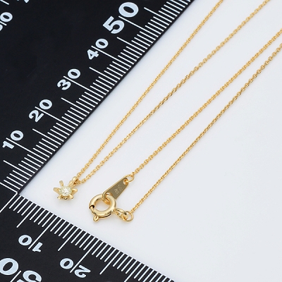 シルバーネックレス