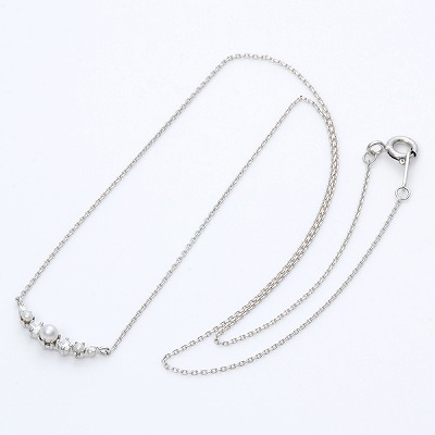 シルバーネックレス