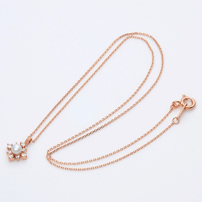 シルバーネックレス