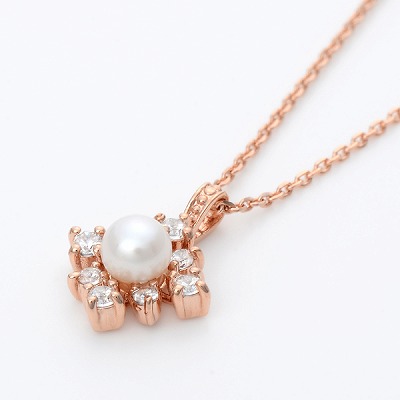 シルバーネックレス