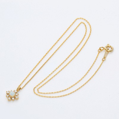 シルバーネックレス