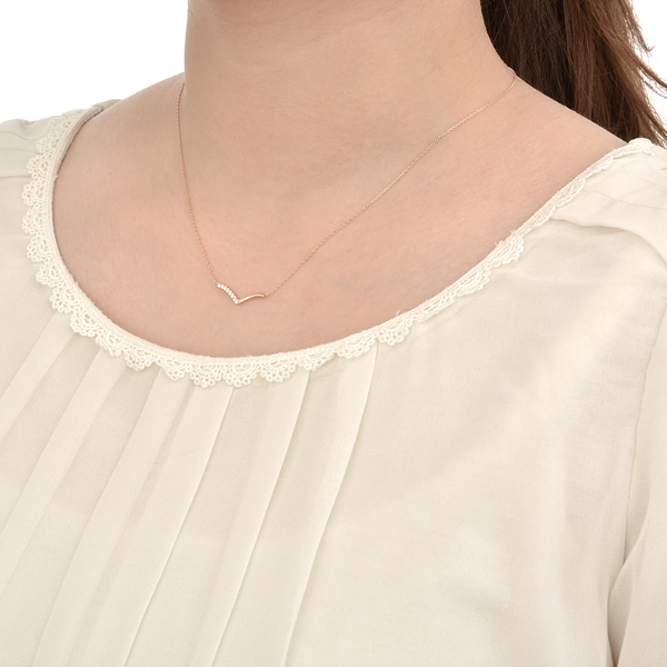 シルバーネックレス