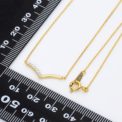 シルバーネックレス