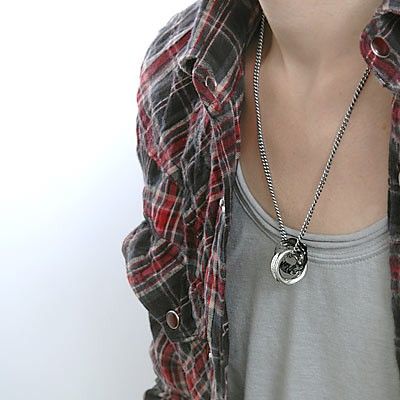 シルバーネックレス