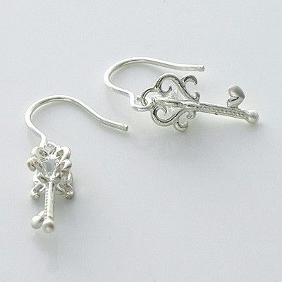 シルバーフックピアス