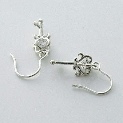 シルバーフックピアス