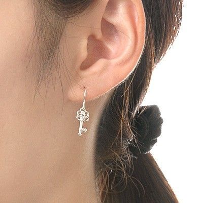 シルバーフックピアス