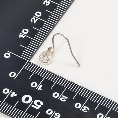 シルバーフックピアス