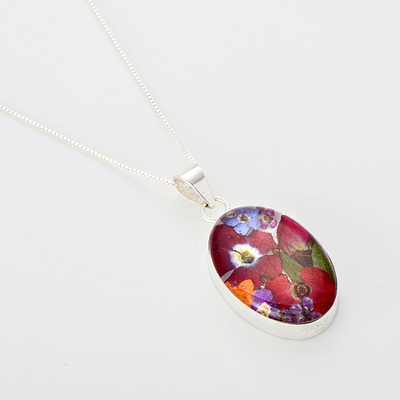 シルバーネックレス