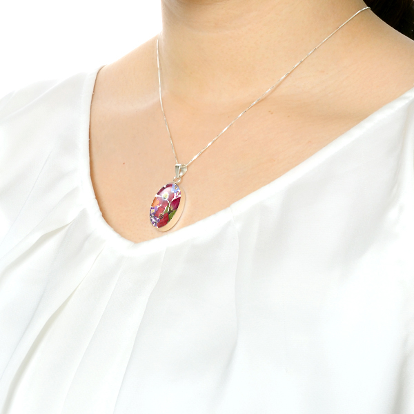 シルバーネックレス