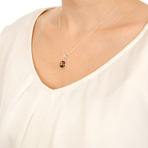 シルバーネックレス